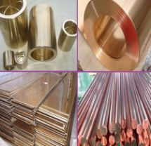Barre ronde en alliage de cuivre de béryllium à haute dureté 6 mm - 200 mm Pour l'industrie électronique