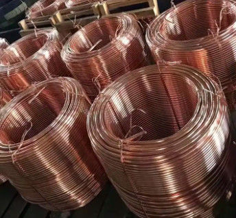 Haute pureté 99,99% Fil de cuivre rouge 4 mm 6 mm 8 mm Fil de cuivre massif nu Utilisation pour l' électricité