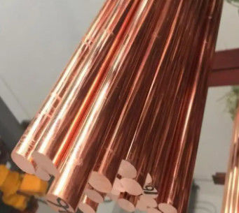 Fabricant en stock Barre de cuivre solide C10100 C11000 C12000 Barre de cuivre pur de la plus haute qualité