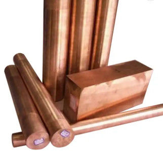 Fabricant en stock Barre de cuivre solide C10100 C11000 C12000 Barre de cuivre pur de la plus haute qualité