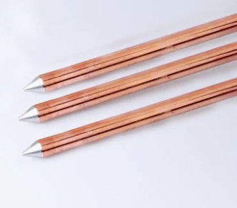 Vente en gros à bas prix 10 mm 20 mm DIA électrique électrode de terre liée au cuivre
