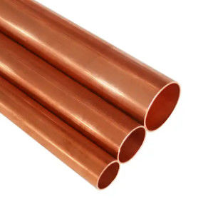 Exportation à vendre à chaud Pipe de cuivre solide C10200,T2,C1100 Pipe de cuivre droite utilisée pour la climatisation