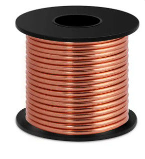 Fil de conducteur électrique Solid Bare 99,9% Fil de cuivre pur 0,1-5 mm utilisation pour l' électricité