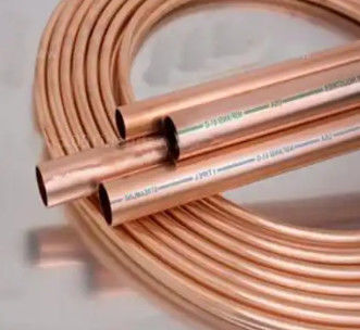 OD 3-400mm ASTM B280 C12200 c2400 Pancake Tuyaux en cuivre pour climatisation ou réfrigérateur