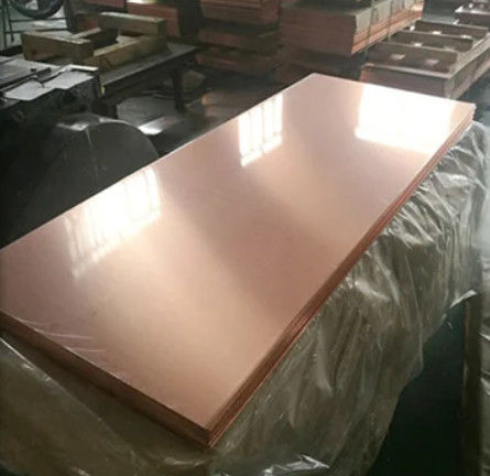Plaque en alliage de cuivre et de bronze à haute performance Utilisation de la surface poli pour l'électricité