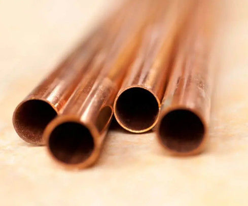Exportation à vendre à chaud Pipe de cuivre solide C10200,T2,C1100 Pipe de cuivre droite utilisée pour la climatisation